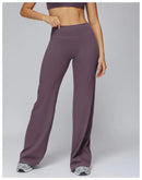 Yoga Pants Flare Leggings Women High Waist Wide Leg Pants Gym Women Fitness Sports Flared Pant Dance Trousers Women shaped Hip