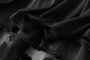 New 2024 Fashion Elegant Floral Summer Tulle Skirt Womens Spring Summer High Waist Pleated Skirts Ladies Blue Maxi Skirt Female