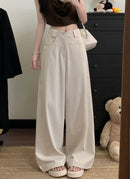 Women's High Waist Wide Leg Pants Casual Loose Flowy Trousers