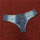 Short Jeans Feminino Mini Skinny Vintage - Sexy Booty Balada