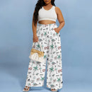 Wide Leg Pants for Women Work Business Casual Flowy High Waisted Dressy Pants Trousers Office with Pocket