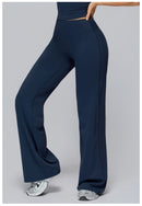 Yoga Pants Flare Leggings Women High Waist Wide Leg Pants Gym Women Fitness Sports Flared Pant Dance Trousers Women shaped Hip