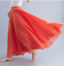 Boho Cotton Linen Beach Long Skirt Women Vintage Casual Solid A-line High Waist Dance Floor-Length Maxi Skirt Spring Summer New