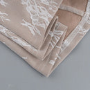 Vestido Mini Elegante com Estampa e Manga Longa - Outono e Inverno