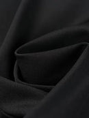 Womens High Waisted Straight Leg Pants Stretchy Black Solid Commuting Trousers Color Elegant And Essential For Office Wear Jeans