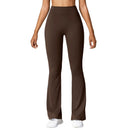 Yoga Flare Pants Women Sexy V-Cut Waist Butt Liftting Fitness Leggings Comfort Gym Running Fashion High Waist Slim Leggings