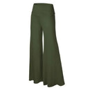 Womens Plus Size High Waist Suit Pants for Women Maxi Long Pants Solid Color Office Lady Loose Stretch Pleated Casual Trousers
