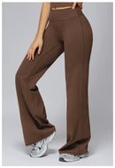 Yoga Pants Flare Leggings Women High Waist Wide Leg Pants Gym Women Fitness Sports Flared Pant Dance Trousers Women shaped Hip