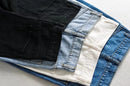 Women's High Waist Jeans 2025 Spring Fall Relaxed Straight Leg Raw Hem Floor-Length Vintage Inspired Daily Uniform