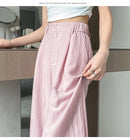 Cotton and Linen Women's Wide Leg Full Pants High Waist Summer Female Elegant Minimalism Straight Loose Trousers 2026 Autumn