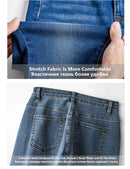 Plus Size Skinny Jeans For Women High Waist Stretch Denim Trousers Mom Jeans Pencil Pants Casual Comfort Trousers Oversize