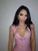 Spaghetti Strap Square Neck Bandage Cami Top Solid Black Tight-Fitting Casual Tops 2026 Summer Lady Trendy Edgy Daily Outfit