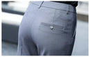 Black Gray Suit Pants Woman High Waist Pants Office  Formal Work Trousers Female Elegant Casual Straight Pants