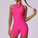 Macacão Feminino Fitness Slim sem Manga - Esportivo Casual