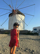 Vestido Mini Assimétrico com Babado e Estampa Floral - Verão Feminino