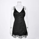 Vestido Mini Xadrez com Suspensório e Saia Plissada - Estilo Japonês Kawaii