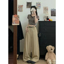 Women's High Waist Wide Leg Pants Casual Loose Flowy Trousers