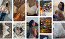 Women Crochet Halter Top Summer Beach Knit Crop Tank Fringe Boho Lace Up Backless Cami Blouse Festival Vacation Wear