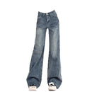 Ladies Jeans Flare Trousers Leisure Slimming Vintage Inspired Autumn  High Waist Bell  Women's pants Flared jeans jeans y2k