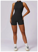 Macacão Feminino Fitness Slim sem Manga - Esportivo Casual
