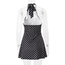 Vestido Mini Assimétrico com Babado e Estampa Floral - Verão Feminino