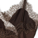 Vestido Feminino Elegante de Cetim com Renda Assimétrica - Sexy Festa Noite