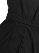 Macacão Feminino com Cinto e Perna Larga - Casual Trabalho Verão