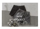 Denim Shorts Women High Waist Slender Korean Fashion Summer Frayed Buttons Zipper Tassel Loose Solid All-match Streetwear Chic