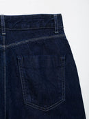 Women Casual Navy Blue Denim Shorts Set V-neck Short Sleeves Cropped Shirt High Waist Solid Color Shorts Skirt Female Suits