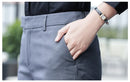 Black Gray Suit Pants Woman High Waist Pants Office  Formal Work Trousers Female Elegant Casual Straight Pants