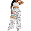 Wide Leg Pants for Women Work Business Casual Flowy High Waisted Dressy Pants Trousers Office with Pocket