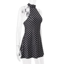Vestido Mini Assimétrico com Babado e Estampa Floral - Verão Feminino