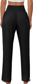 Women's Wide Leg Yoga Pants High Waist Casual Sports Pants