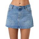 Vintage Denim Mini Skirts for Women Summer Fashion High Waist Straigth Short Faldas Casual Streetwear Classic Jean Skirt