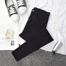 High Waist Slim Fit Women's Jeans Elasticity Pencil Nine Point Pants Spring Autumn Fashion Stylish Casual Comfortable