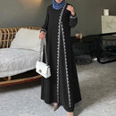 Women's Long Sleeve Lace Robe, Ramadan, Islamic, Arab, Muslim, Bohemian, Luxury Fashion, Spring Vest