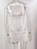 Vestido Mini Tie-Dye com Alças Finas e Babado - Verão Boho