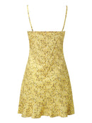 Vestido Mini Feminino Sexy com Recortes e Estampa Floral - Verão 2026