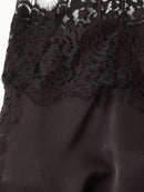 Tidalyf 2025 Women Two Piece Skirt Set Off Shoulder Lace Trim Cami Top with Split Hem Midi Skirt Sexy Elegant Outfit
