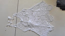 Vestido Mini Feminino Vazado com Renda e Alças Finas - Sexy Decote V Costas Abertas Praia Verão