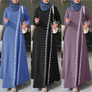 Women's Long Sleeve Lace Robe, Ramadan, Islamic, Arab, Muslim, Bohemian, Luxury Fashion, Spring Vest