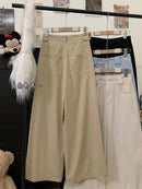 Women's High Waist Wide Leg Pants Casual Loose Flowy Trousers