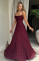 Vestido Longo Feminino Maxi com Alças Finas e Amarrão - Sexy Ombro Frio Festa Clube