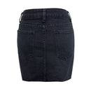 Vintage Denim Mini Skirts for Women Summer Fashion High Waist Straigth Short Faldas Casual Streetwear Classic Jean Skirt
