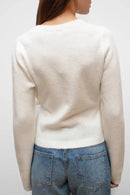 New Fashion Womens V Neck Knit Cardigan Long Sleeve Wrap Tie Side Solid Color Sweater Fall Tops Hot Sale S M L
