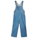 Jardineira Jeans Feminina Wide Leg com Bolsos - Todas as Estações