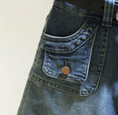 Women's Denim Skirt Zipper Blue High Waist Short Coquette Mini with Pocket Female Jeans Skirts Tight Gyaru Sexy Wrap Premium V
