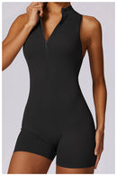 Macacão Feminino Fitness Slim sem Manga - Esportivo Casual