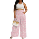 Wide Leg Pants for Women Work Business Casual Flowy High Waisted Dressy Pants Trousers Office with Pocket