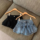 Girls Denim Skirt Summer Stretch Casual Mini Skirt for Big Kids Age 7–14 Fashionable Kids Party School Wear New Arrival 2026